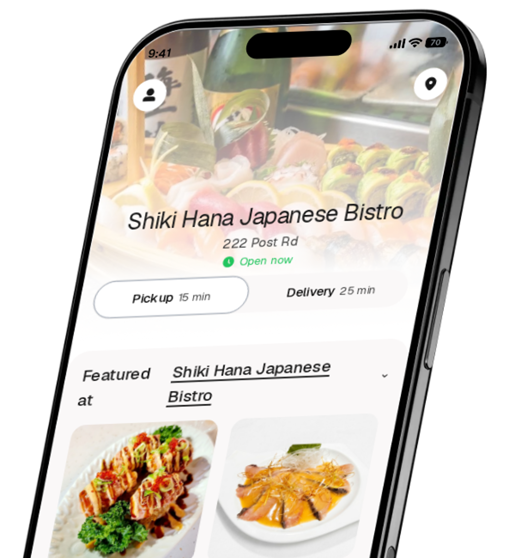 Shiki Hana Japanese Bistro app preview