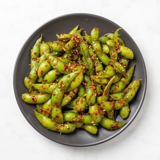 Chili Garlic Edamame
