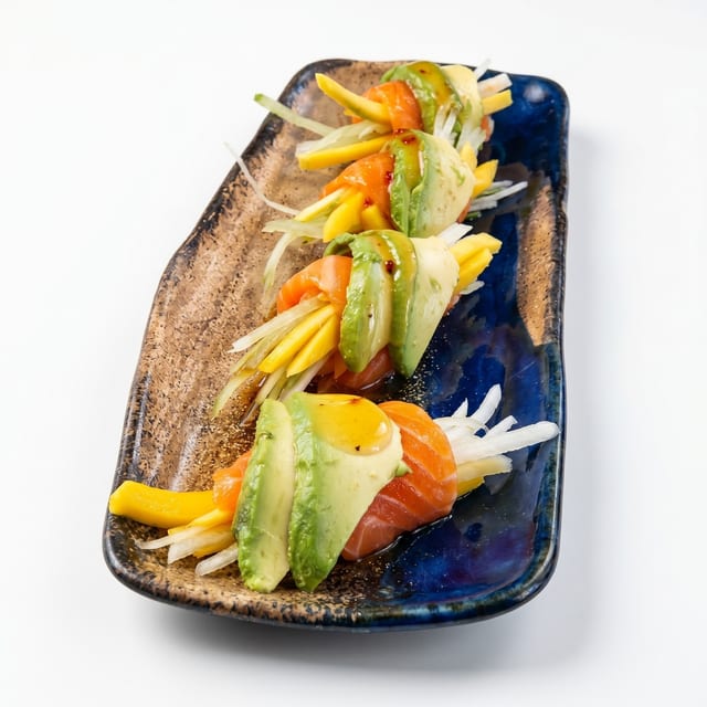 Salmon Mango Tango.