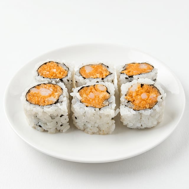 Spicy Crunch Shrimp Roll.