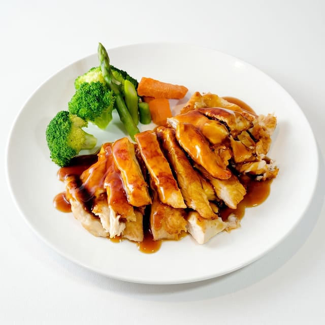 Chicken Teriyaki (D).