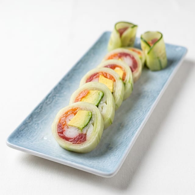 Rainbow Naruto Roll.