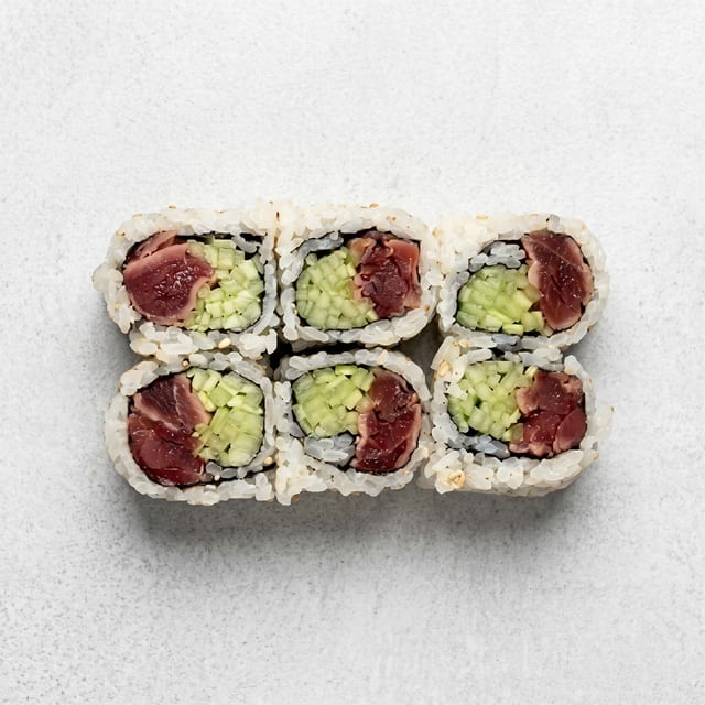 Tuna Cucumber Roll.
