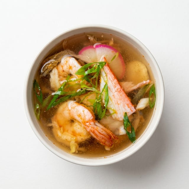 Spicy Seafood Soup.