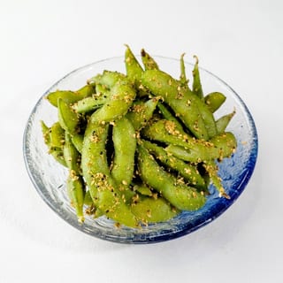 Wasabi Garlic Edamame