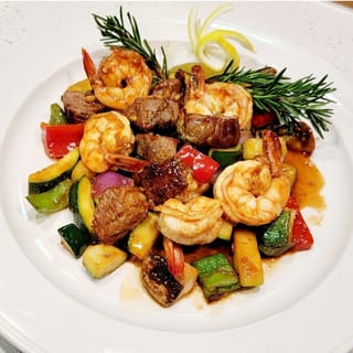 Hibachi Shrimp & Steak