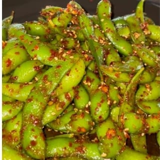Chili Garlic Edamame