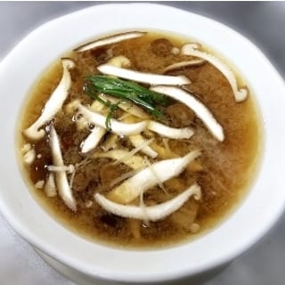 Mushroom Aka Miso Soup