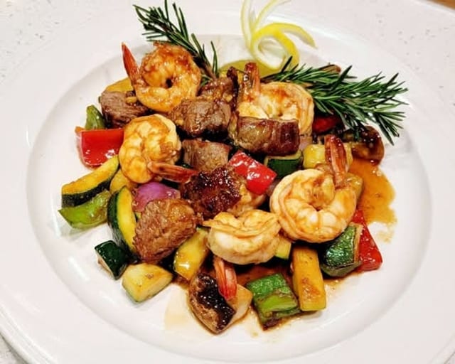 Hibachi Shrimp.