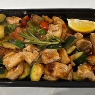Hibachi Shrimp & Chicken