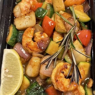 Hibachi Scallop & Shrimp
