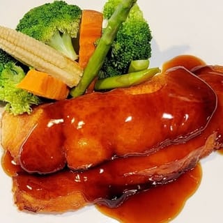 Salmon Teriyaki Box (D)