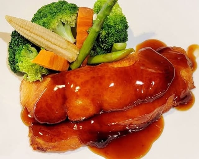 Salmon Teriyaki Box (D).